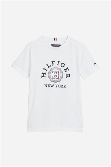 Tommy Hilfiger Monotype Arch Tee - Vit